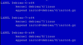 Как установить загрузочный PXE сервер для установки Windows, Linux, ESXI 5.5-4 часть-10