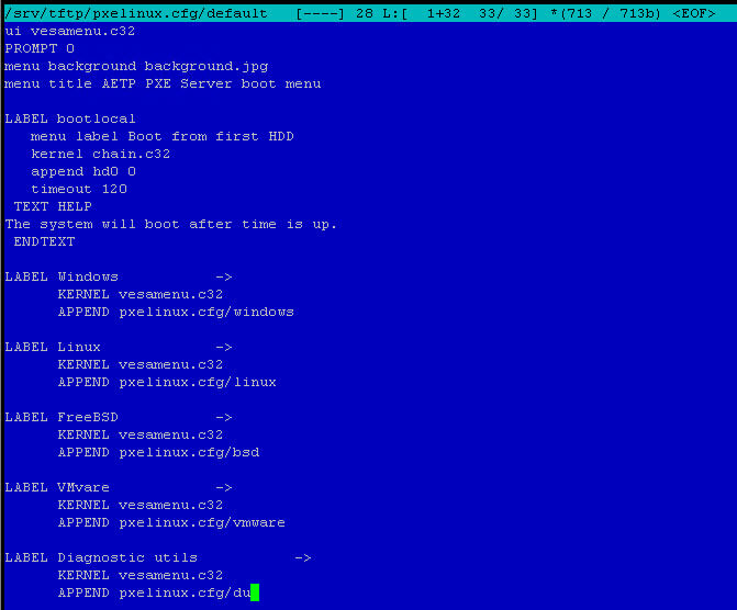 Как установить загрузочный PXE сервер для установки Windows, Linux, ESXI 5.5-8 часть. Добавляем Memtest86+-06