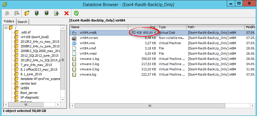 Как мигрировать виртуальную машину на VMware Vcenter 5.5 с сжатием диска и сменой толстого на тонкий формат-03