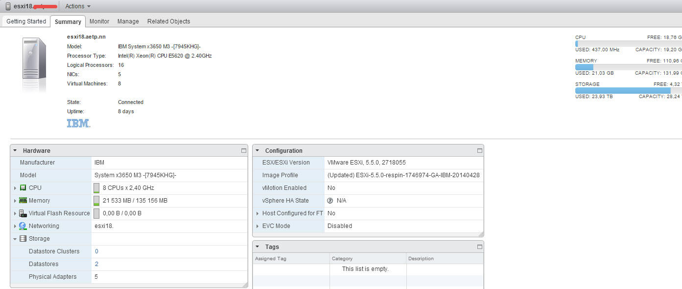 Как подключить ISCSI диск с Open-e 7 в VMware ESXI 5.5 через web client-02