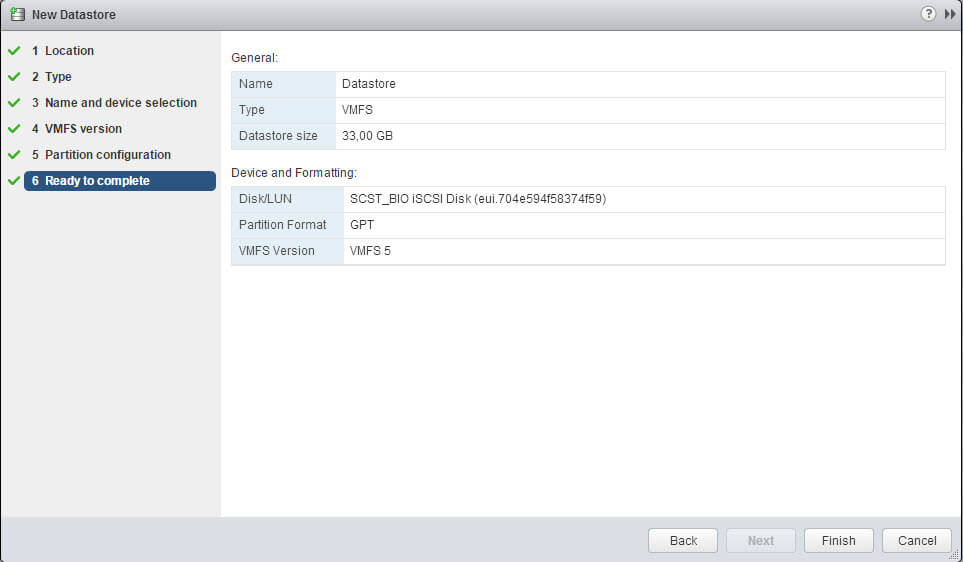 Как подключить ISCSI диск с Open-e 7 в VMware ESXI 5.5 через web client-09