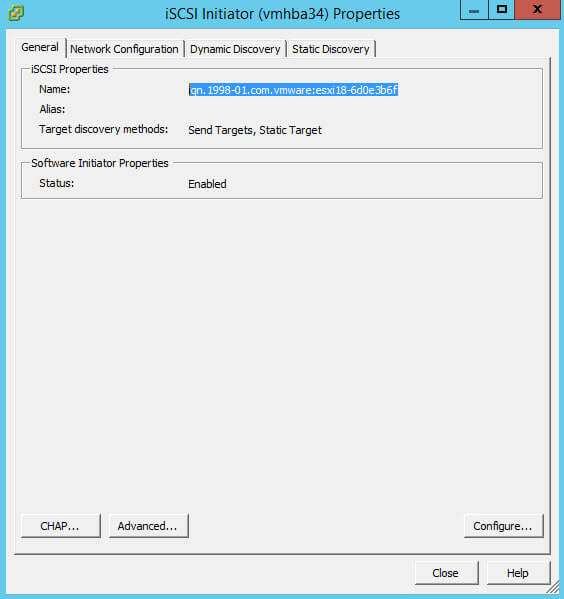 Как создать и подключить ISCSI диск из Windows Server 2008 R2 в VMware ESXI 5.5-11