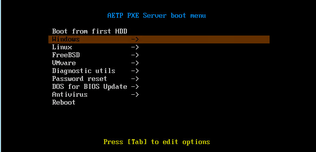 pxe mof exiting pxe rom +на ноутбуке