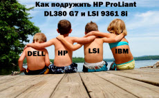 Как подружить HP ProLiant DL380 G7 и LSI 9361 8i