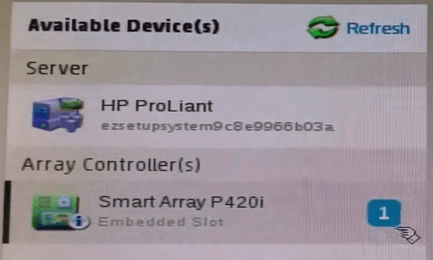 smart array p420i