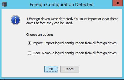 Scan Foreign Configuration-0