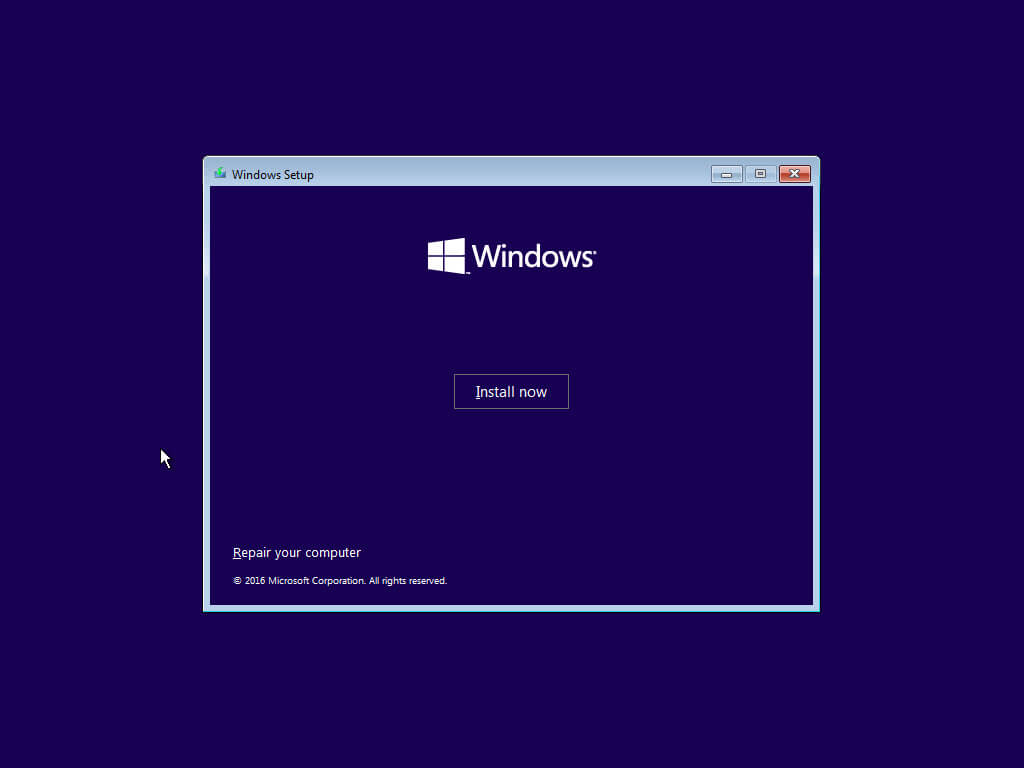 Установка Windows 10 Pro Redstone build 11082-02