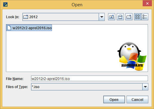 Установка WIndows Server 2012 R2 через BMC-5