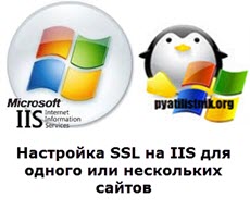 Настройка SSL на IIS