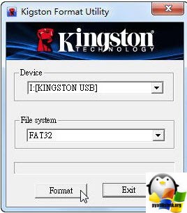 Как форматировать флешку Kingston Format Utility