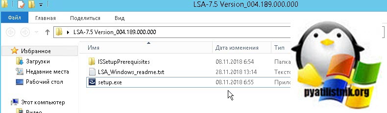 Распаковка LSI Storage Authority