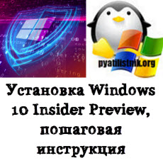 Windows 10 Insider Preview logo