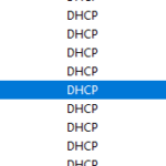 DHCP BAD_ADDRESS: This address is already in use