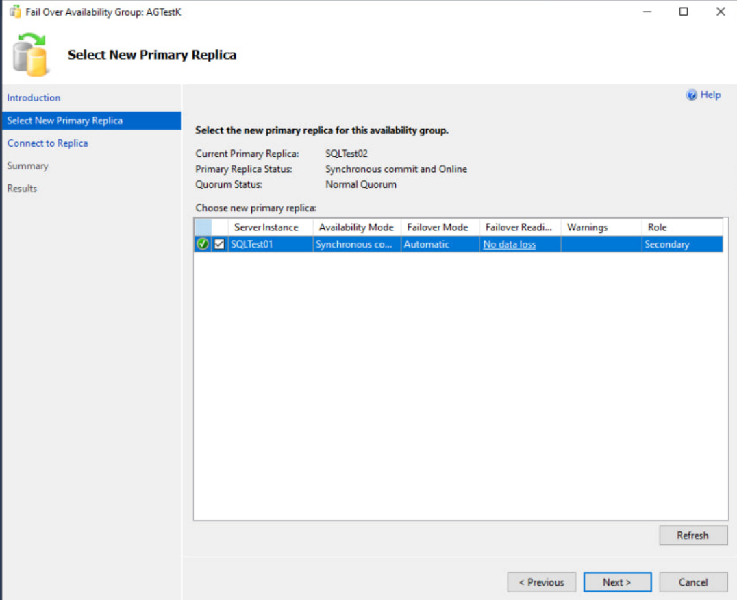 Тестирование работы AlwaysON при обновлении MS SQL Server с версии 2019 до версии 2022