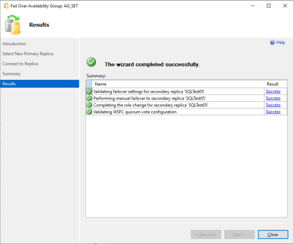Тестирование работы AlwaysON при обновлении MS SQL Server с версии 2019 до версии 2022
