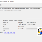 Ошибка Error-Unable to retrieve the session collection properties на RDS ферме Ошибка Error-Unable to retrieve the session collection properties на RDS ферме